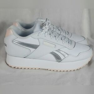 Reebok Glide Ripple Double Womens Running Shoes Size 10 White Blush NEW